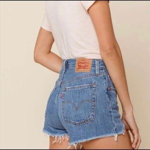 Levi’s 501 High rise shorts